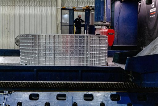 Artemis III machining at Ingersoll Machine Tool, Inc.