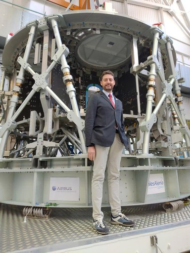 Artemis III Service Module Structure ready to ship