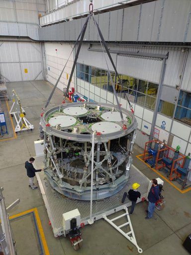 Artemis III Service Module Structure ready to ship