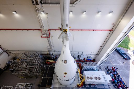 Preparing Orion for transport