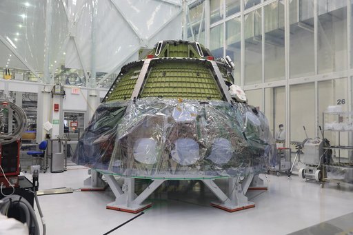 Artemis II Orion Crew Module at KSC