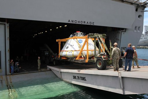Orion Underway Recovery Test 2