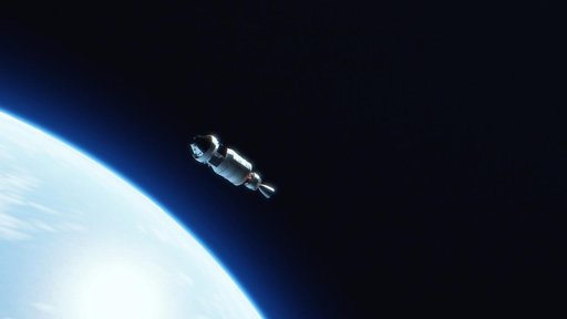 Artemis I artist's concept - solar wing deployment