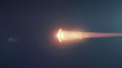 Artemis I artist's concept - reentry