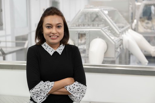 Portrait of Jannatul Ferdous, OSIRIS-REx astromaterials processor -- jsc2023e048761