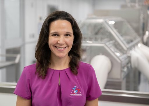 Portrait of Nicole Lunning, OSIRIS-REx sample curator -- jsc2023e048789