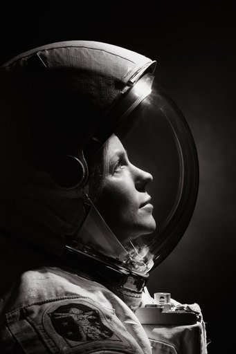 NASA astronaut Zena Cardman poses for a portrait