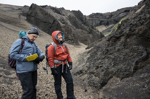 Artemis II Crew geology training in Iceland - jsc2024e055108