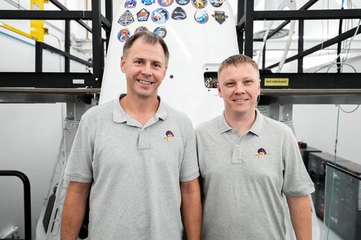 SpaceX Crew-9 crew members Nick Hague and Aleksandr Gorbunov