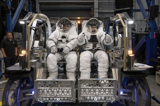 Lunar Terrain Vehicle Testing
