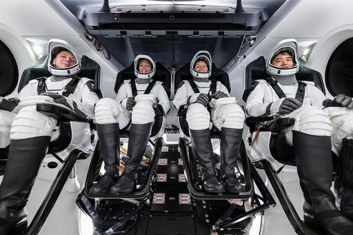 The crew members of NASA’s SpaceX Crew-10 mission
