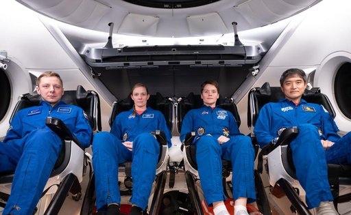 The crew of NASA’s SpaceX Crew-10 mission