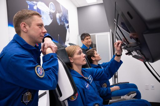The crew of NASA’s SpaceX Crew-10 mission