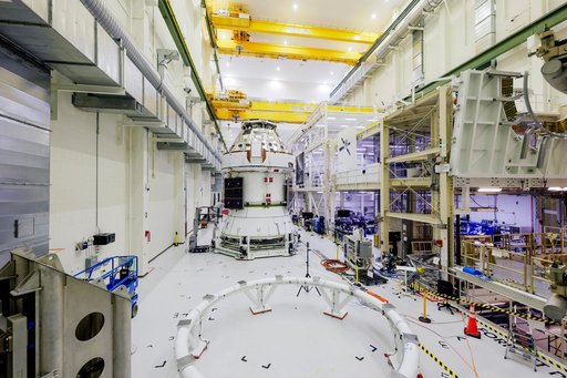 Artemis II Orion Solar Array Wings Installed