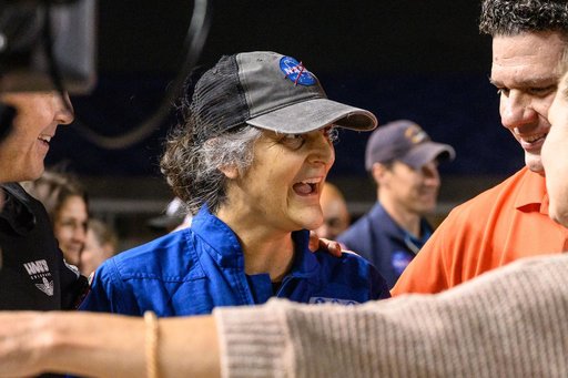 NASA astronaut Suni Williams returns to Johnson Space Center