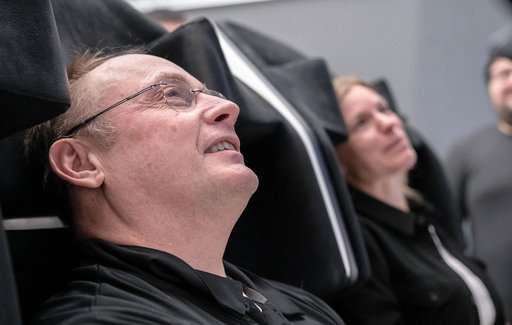 NASA astronaut Mike Fincke, pilot of NASA’s SpaceX Crew-11 mission