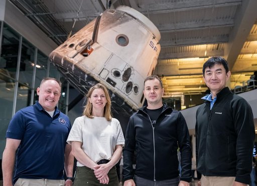 NASA's SpaceX Crew-11 members