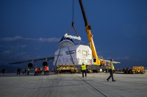US Arrival of Gateway Module Marks Milestone for First Lunar Space Station  (jsc2025e034722)