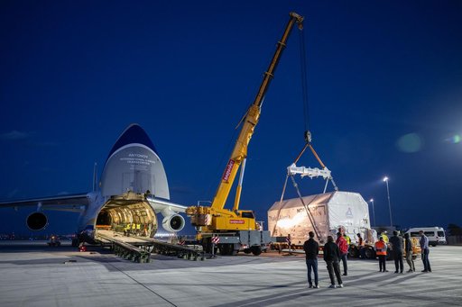 US Arrival of Gateway Module Marks Milestone for First Lunar Space Station  (jsc2025e034724)