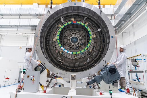 Preparing Gateway’s HALO for Departure from Italy to Arizona (jsc2025e034728)
