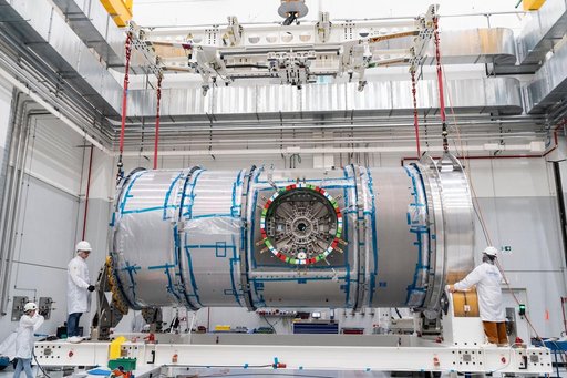 Preparing Gateway’s HALO for Departure from Italy to Arizona (jsc2025e034729)