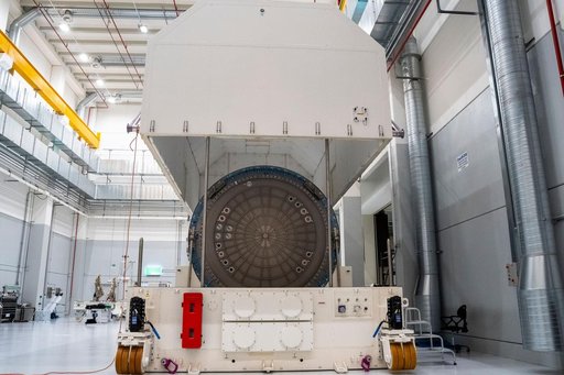 Preparing Gateway’s HALO for Departure from Italy to Arizona (jsc2025e034741)