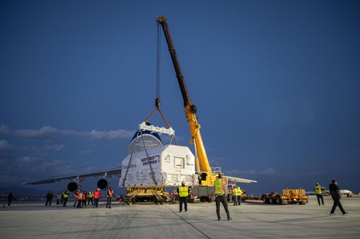 US Arrival of Gateway Module Marks Milestone for First Lunar Space Station  (jsc2025e035264)