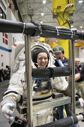 Underwater Spacesuit Testing