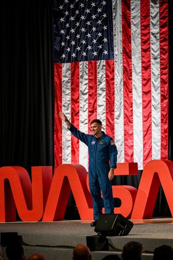 NASA 2025 Astronaut Candidate Ben Bailey at Announcement Ceremony