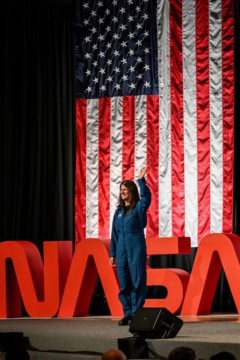 NASA 2025 Astronaut Candidate Lauren Edgar at Announcement Ceremony