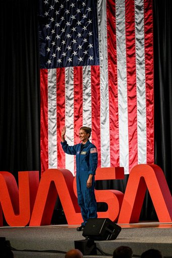 NASA 2025 Astronaut Candidate Katherine Spies at Announcement Ceremony