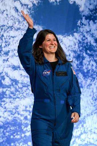 2025 Astronaut Candidate Lauren Edgar at Announcement Ceremony