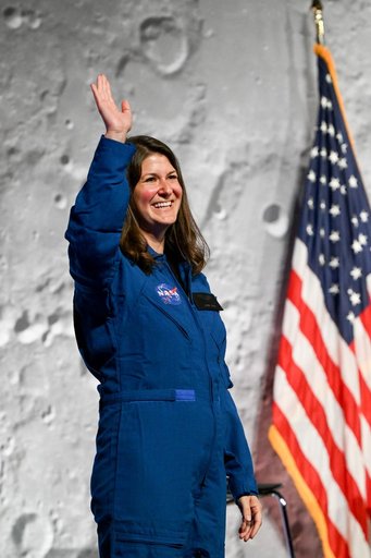 2025 Astronaut Candidate Lauren Edgar at Announcement Ceremony