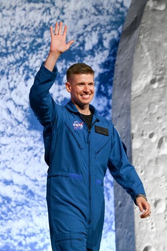2025 Astronaut Candidate Adam Fuhrmann at Announcement Ceremony