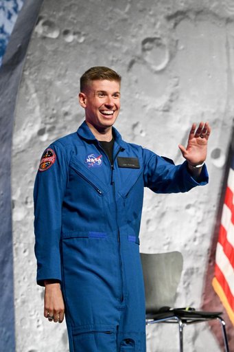 2025 Astronaut Candidate Adam Fuhrmann at Announcement Ceremony