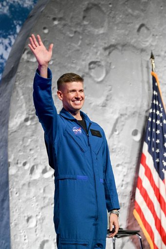 2025 Astronaut Candidate Adam Fuhrmann at Announcement Ceremony