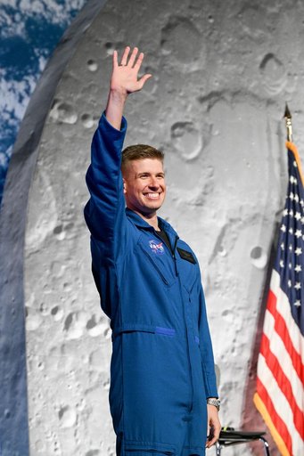 2025 Astronaut Candidate Adam Fuhrmann at Announcement Ceremony