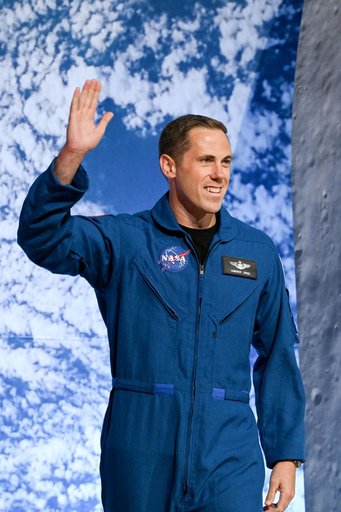 2025 Astronaut Candidate Cameron Jones at Announcement Ceremony