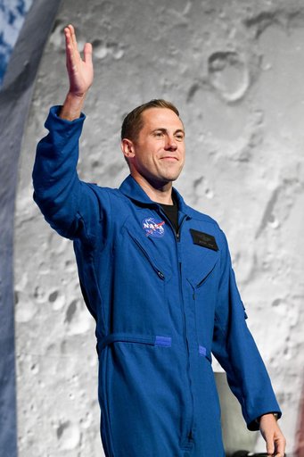 2025 Astronaut Candidate Cameron Jones at Announcement Ceremony