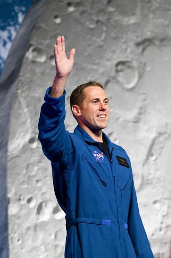 2025 Astronaut Candidate Cameron Jones at Announcement Ceremony