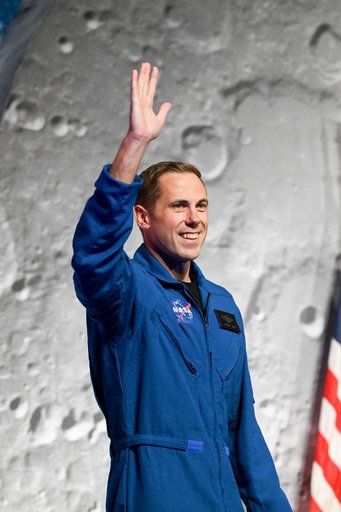 2025 Astronaut Candidate Cameron Jones at Announcement Ceremony