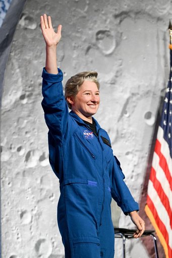 2025 Astronaut Candidate Erin Overcash at Announcement Ceremony