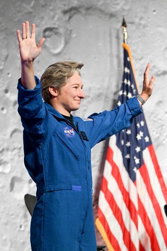 2025 Astronaut Candidate Erin Overcash at Announcement Ceremony