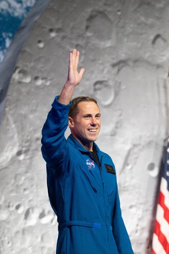 2025 Astronaut Candidate Cameron Jones at Announcement Ceremony