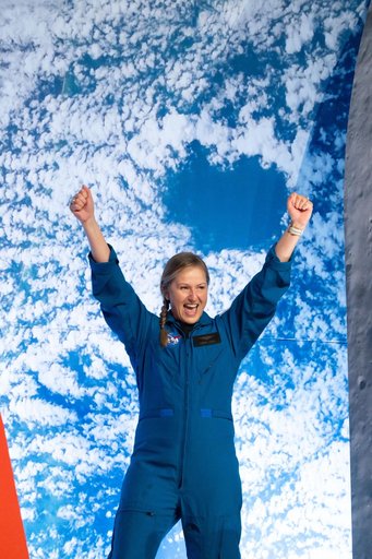 2025 Astronaut Candidate Erin Overcash at Announcement Ceremony