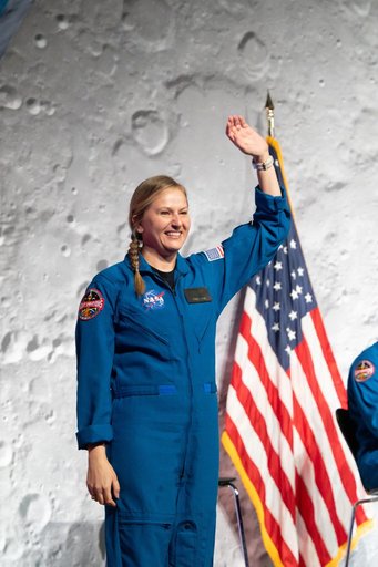 2025 Astronaut Candidate Rebecca Lawler at Announcement Ceremony