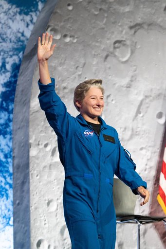 2025 Astronaut Candidate Erin Overcash at Announcement Ceremony