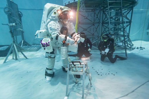 Artemis III Lunar Spacesuit Testing
