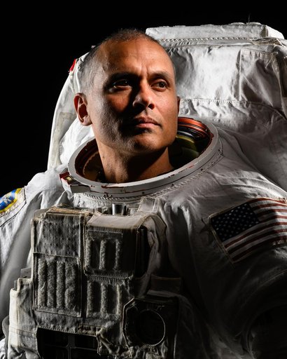 NASA astronaut and Expedition 75 flight engineer Anil Menon