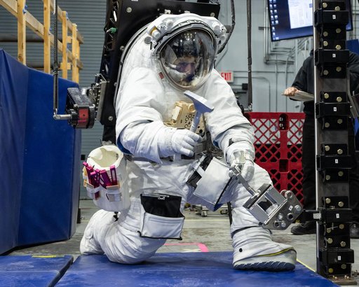 Artemis III Lunar Spacesuit Testing